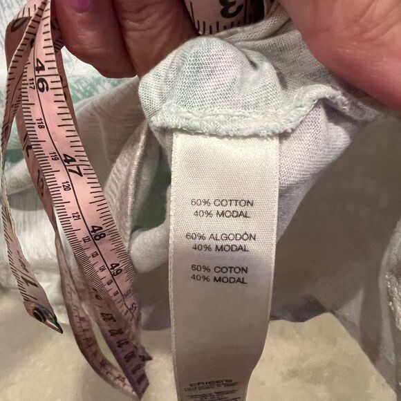 Chico’s top size large - Picture 3 of 4